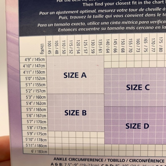 NWT Sigvaris Well Being Pantyhose Size A 120PA33 - Picture 6 of 7